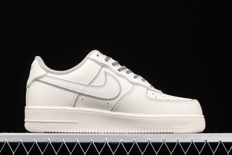 Nike Air Force 1 Low 3M Reflective Beige - FavSole.com