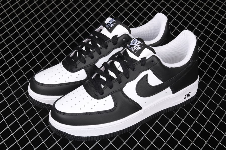 black and white af1 low