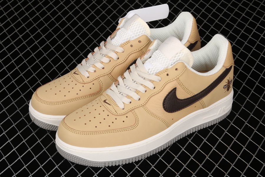 Nike Air Force 1 Low “Manchester Bee” Beige DC1939-200 - FavSole.com