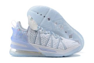 Nike LeBron 18 All-Star Play for the Future Blue Tint Clear-White