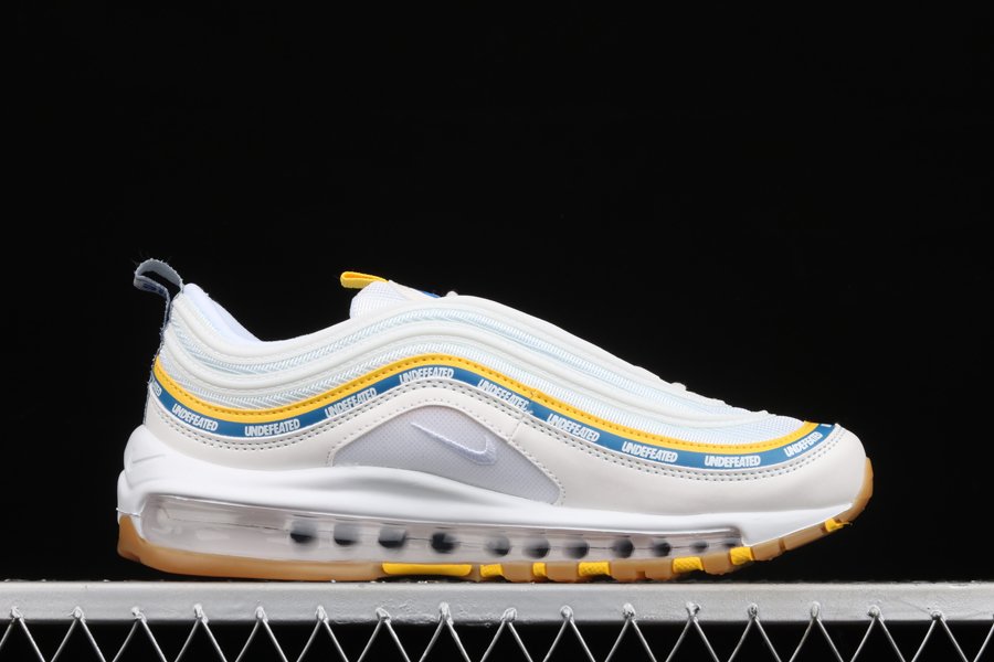 Undefeated x Nike Air Max 97 UCLA DC4830-100 Medial