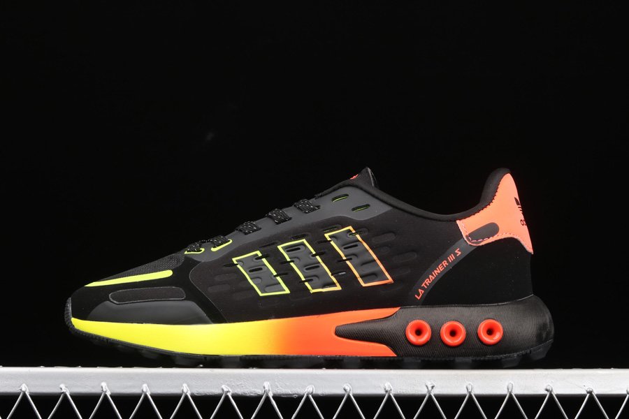 adidas LA Trainer III S Black Orange Yellow FY3842 To Buy