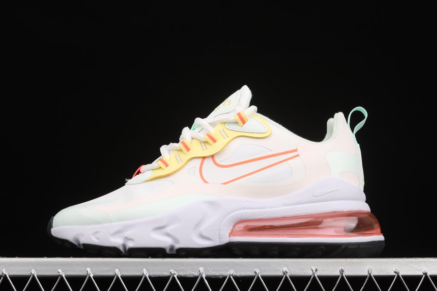 Nike Air Max 270 React Pale Ivory Summit White Barely Green