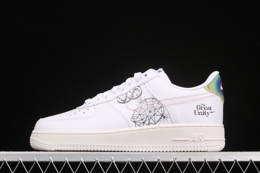 DM5447-111 Nike Air Force 1 Low “The Great Unity” White - FavSole.com