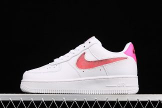 Nike Air Force 1 SE Love For All With 3D Jelly Swooshes White Pink