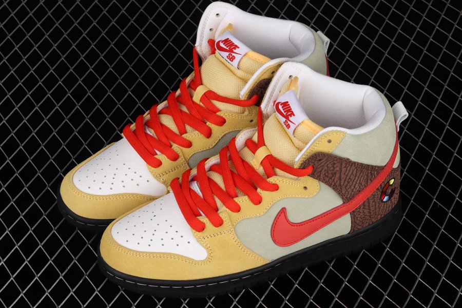 CZ2205-700 Color Skates x Nike SB Dunk High Kebab and Destroy-5