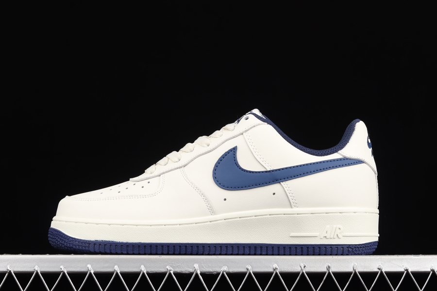 Nike Air Force 1 Low White Navy Pas Cher