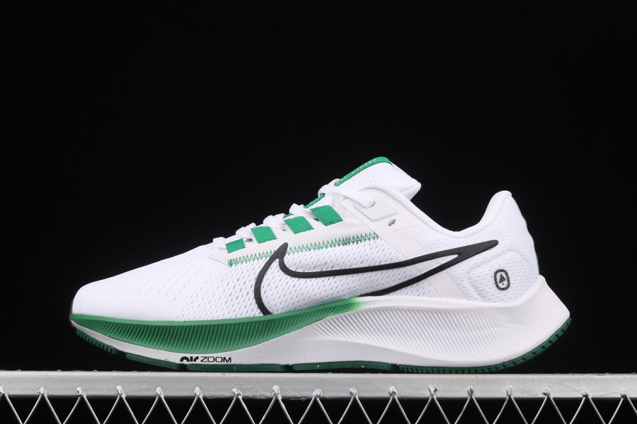 Nike Air Zoom Pegasus 38 White Green Running Shoes