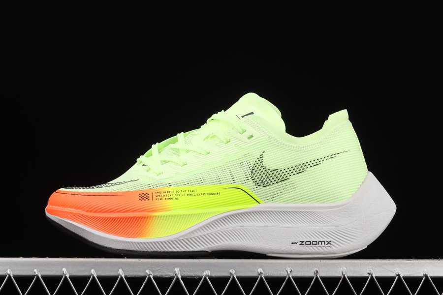 CU4111-700 Nike ZoomX VaporFly NEXT 2 Neon Gradients Running Shoes