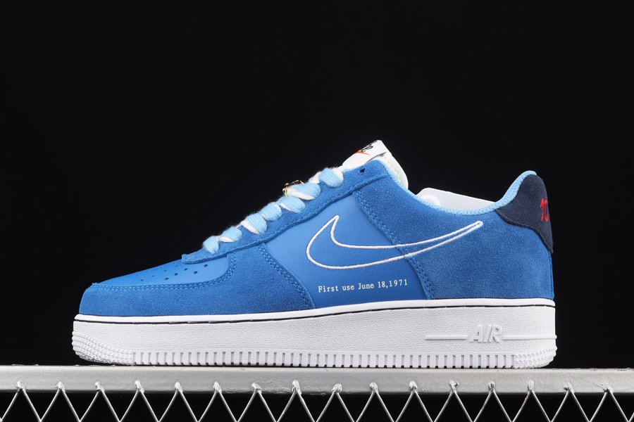 DB3597-400 Nike Air Force 1 Low First Use University Blue