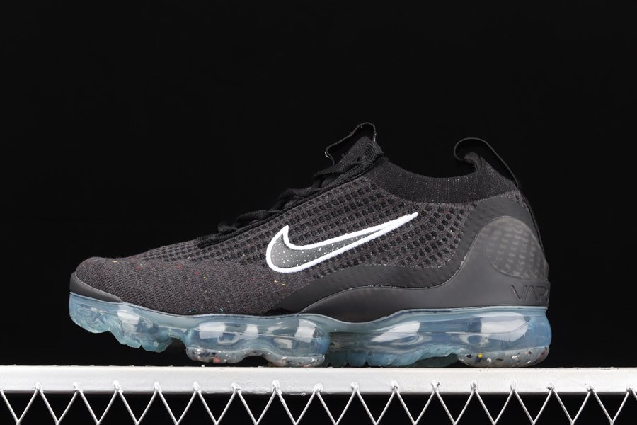 DC4112-002 Black Nike Vapormax Flyknit 2021 With Color Specks