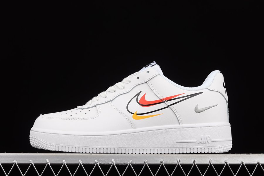 DM9096-100 Nike Air Force 1 Low Multi-Swooshes White