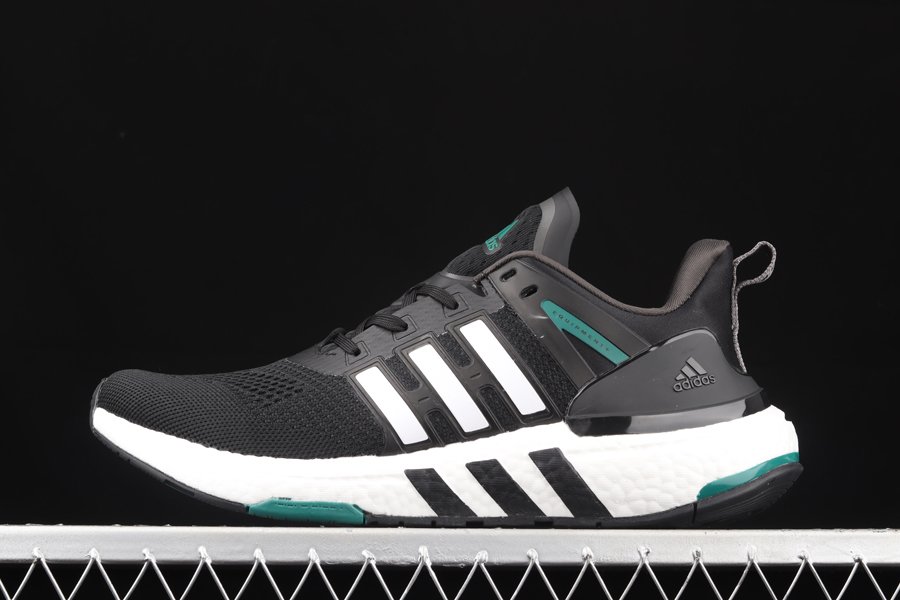 H02759 adidas Equipment Plus Black White Green Outlet