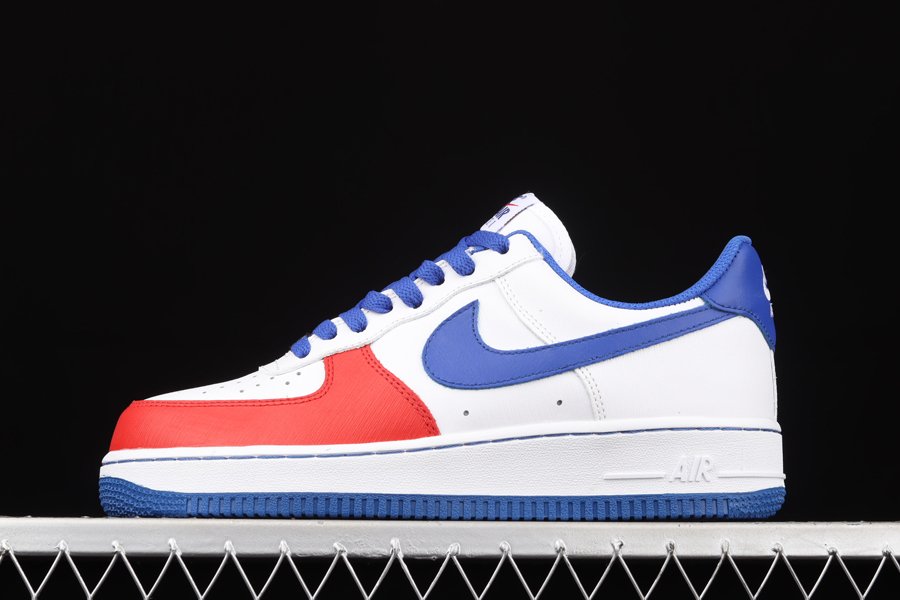 Nike Air Force 1 Low White Blue Red Outlet