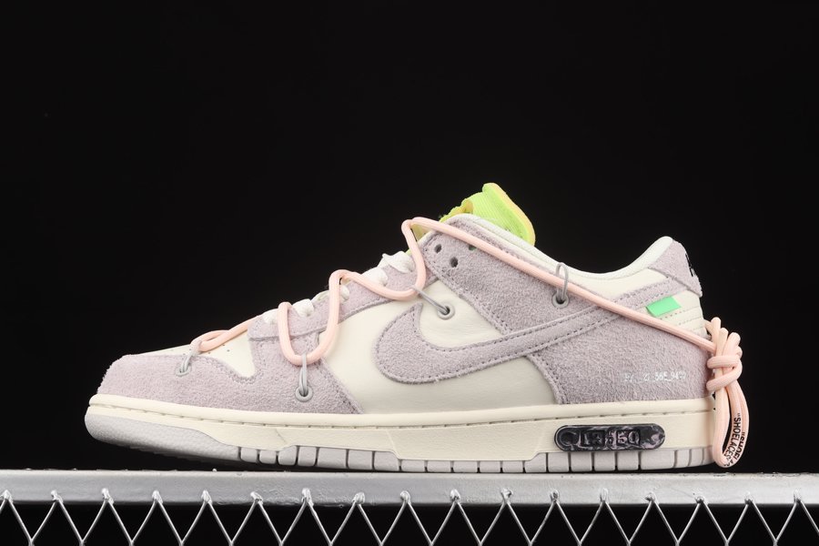 Off-White x Nike Dunk Low Lot 12 of 50 Sail Pink Outlet