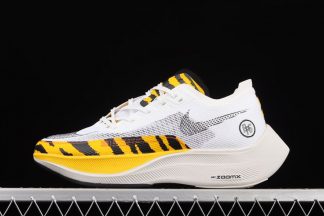 Tiger Stripes Nike ZoomX VaporFly NEXT 2 BRS White Black Yellow