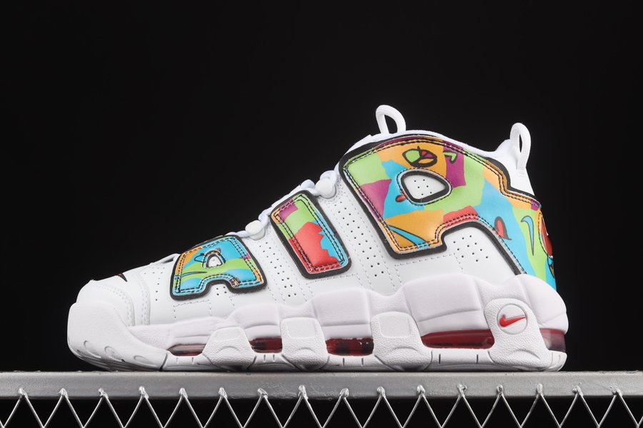 DM8155-100 Nike Air More Uptempo Peace Love Swoosh To Buy