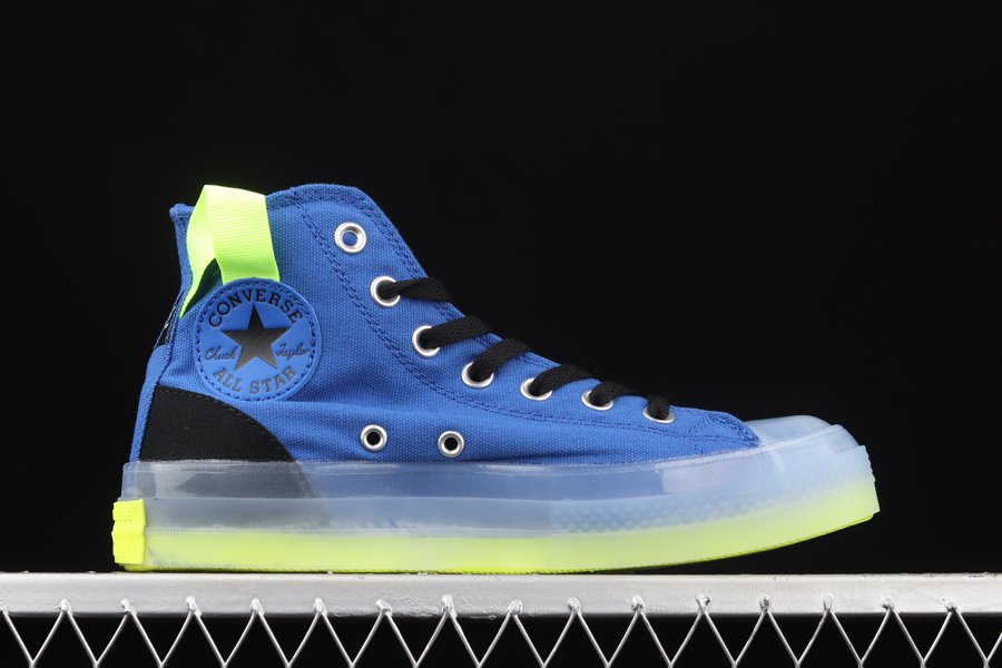 Hybrid Game Converse Chuck Taylor All Star CX Canvas Game Royal Lemon Venom Black-1