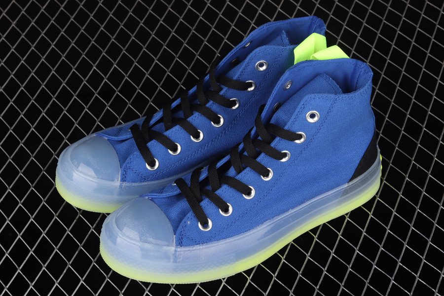 Hybrid Game Converse Chuck Taylor All Star CX Canvas Game Royal Lemon Venom Black-5