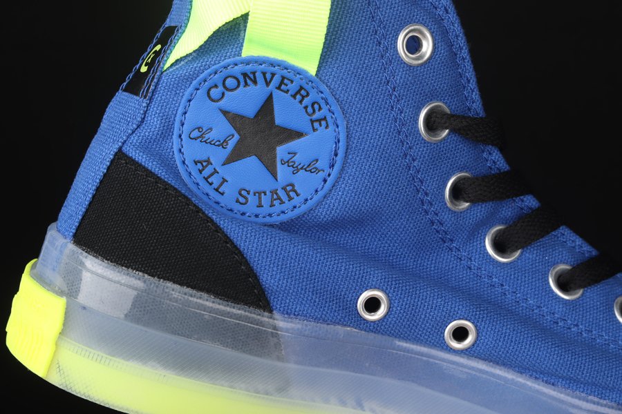 Hybrid Game Converse Chuck Taylor All Star CX Canvas Game Royal Lemon Venom Black-7