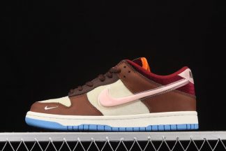 Social Status x Nike Dunk Low Burnt Brown billigt online