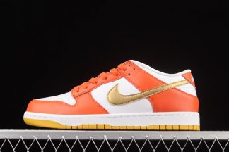 DQ4690-800 Nike Dunk Low Golden Orange White To Buy