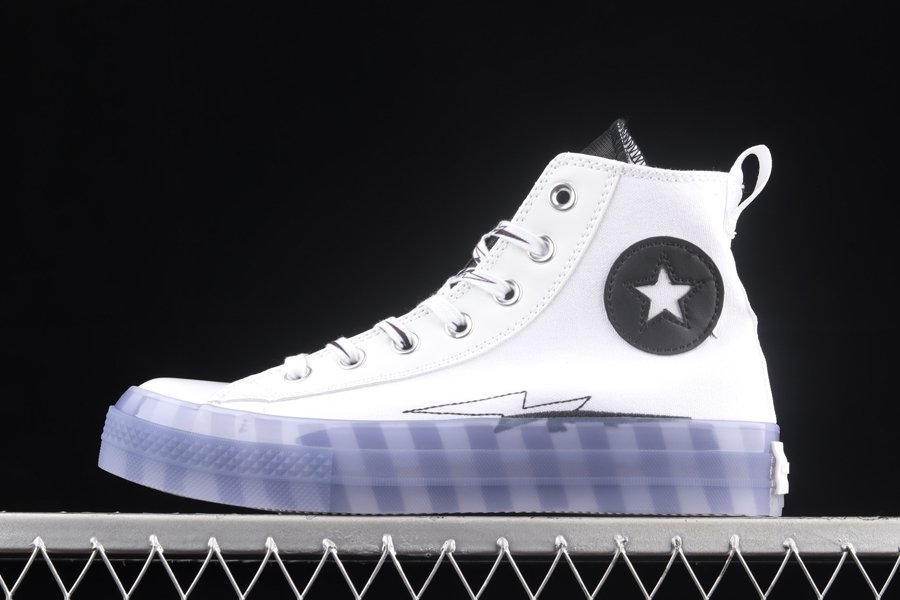 Black Ice Not A x Converse Chuck High Top White Black For Sale