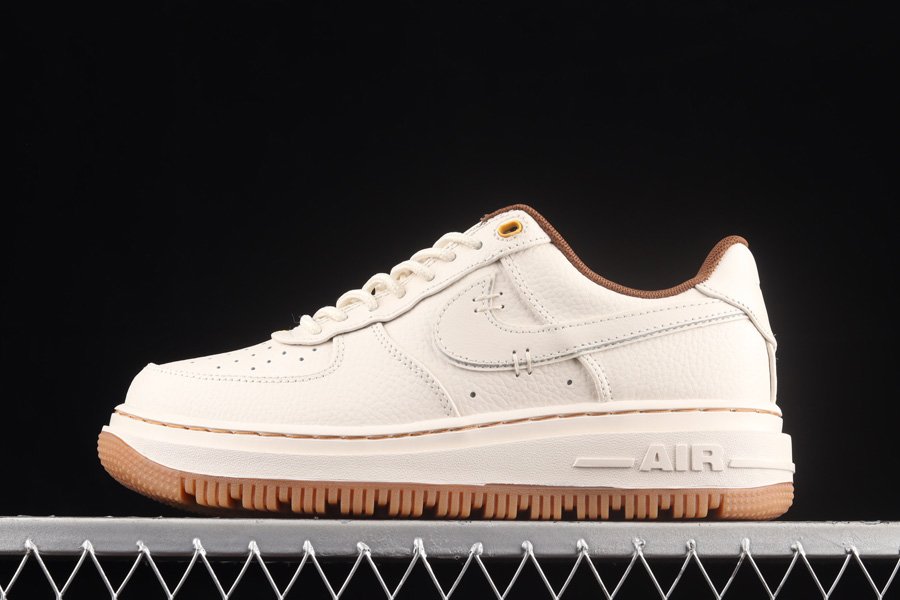 DB4109-200 Nike Air Force 1 Low Luxe Pecan