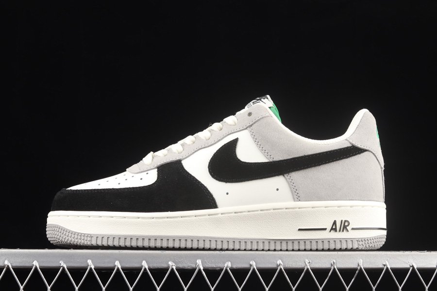 Nike Air Force 1 Low Black Grey White Green