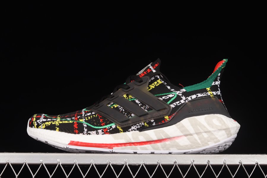 GY5555 Palace X Adidas Ultra Boost 2021 Multicolor Core Black