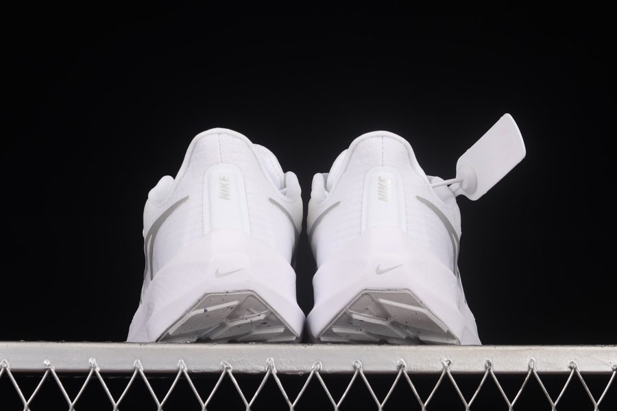 Nike Air Zoom Pegasus 39 White Silver Running Shoes - FavSole.com