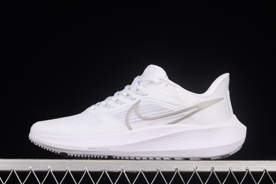 Nike Air Zoom Pegasus 39 White Silver Running Shoes On Sale