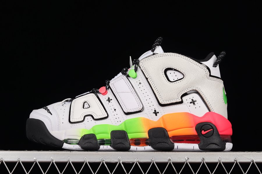 Nike Air More Uptempo Colorful Gradient Midsoles