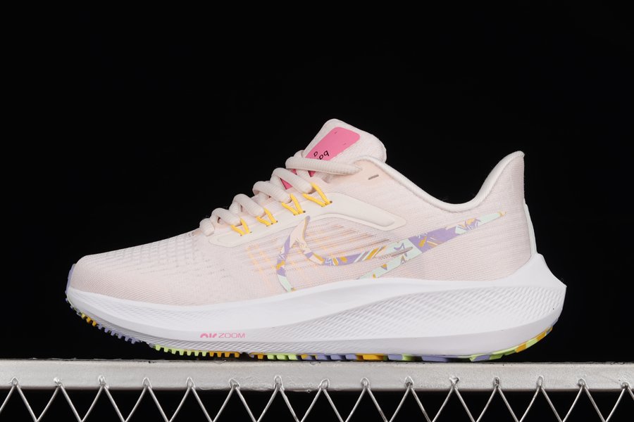 Women's Nike Air Zoom Pegasus 39 Pink Flower Running Shoes