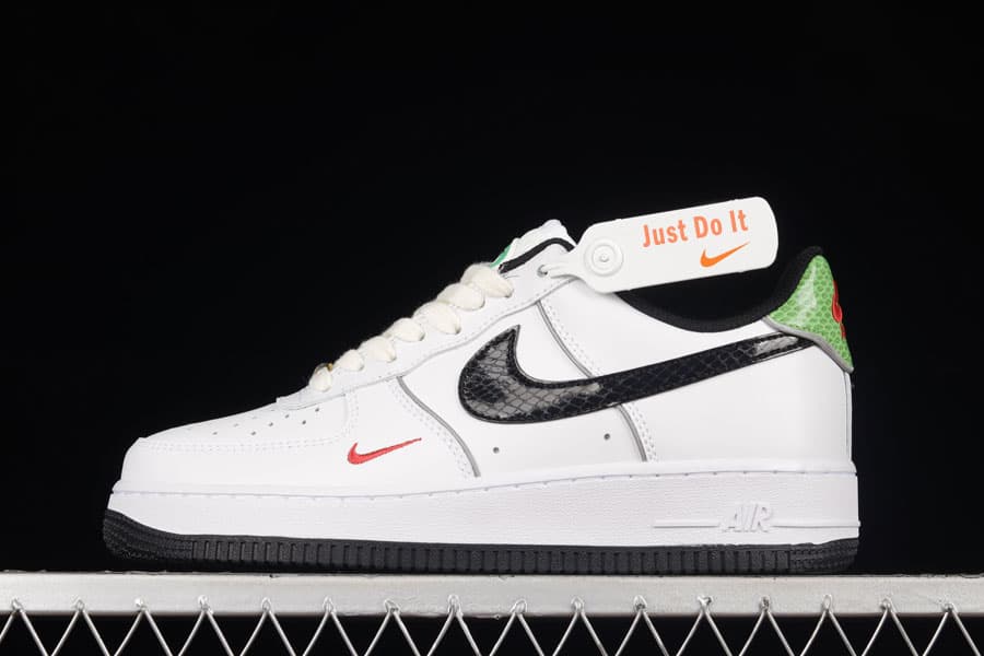 Air Force 1 Low Just Do It White Black Green 2022