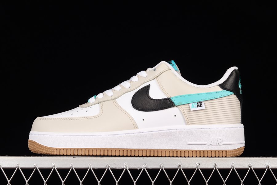 DX6062-101 Nike Air Force 1 Low Spliced Swoosh