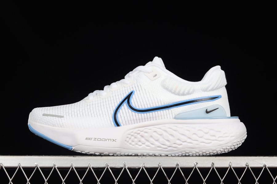 ZoomX Invincible Run Flyknit 2 White Blue