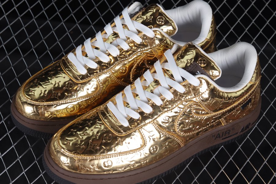 Nike Air Force 1 Low Metallic Gold For Sale - FavSole.com