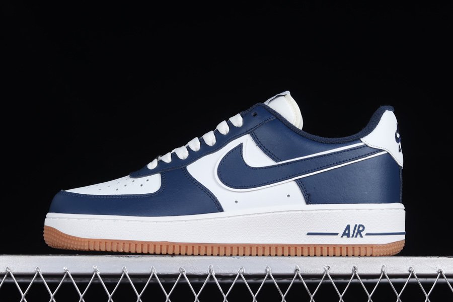 Nike Air Force 1 Low College Pack White Navy Gum