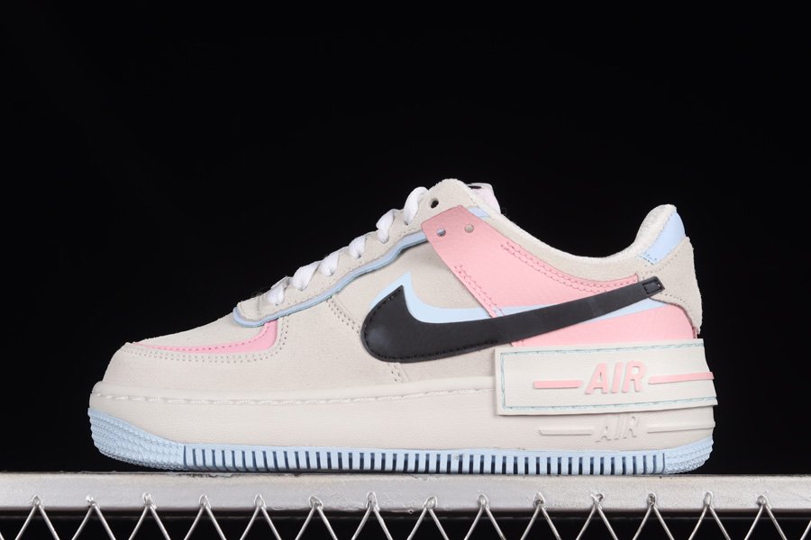 DX3358-100 Nike WMNS Air Force 1 Shadow Hoops