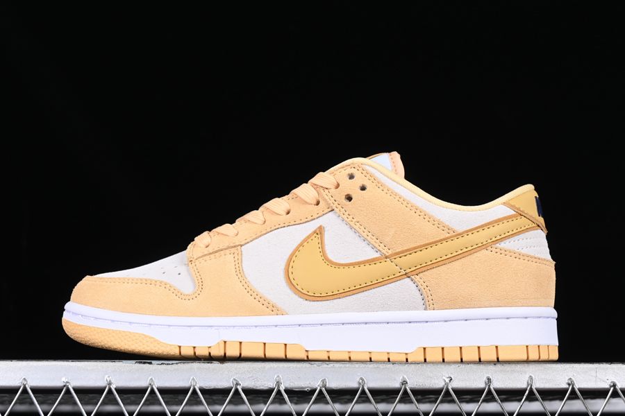 DV7411-200 Nike Dunk Low LX Gold Suede
